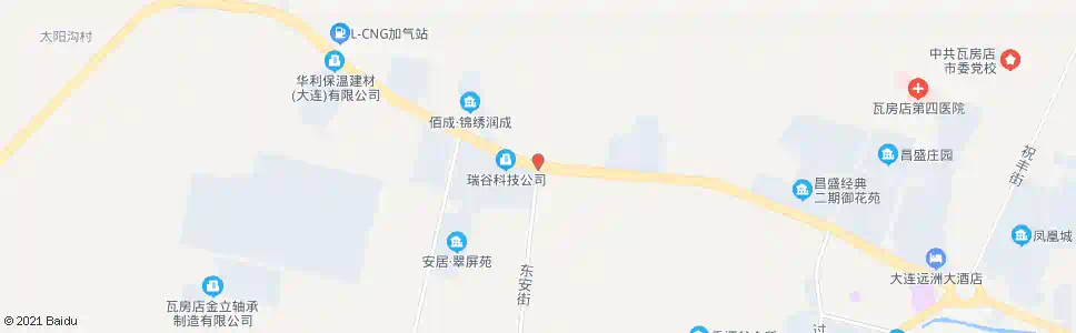 大连瑞谷科技_公交站地图_大连公交_妙搜公交查询2025