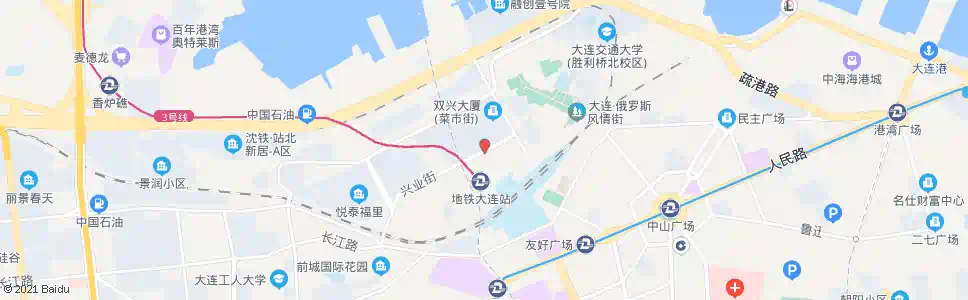 大连快轨大连站_公交站地图_大连公交_妙搜公交查询2025