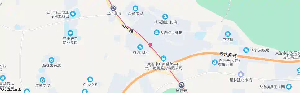 大连阳光美麓_公交站地图_大连公交_妙搜公交查询2025