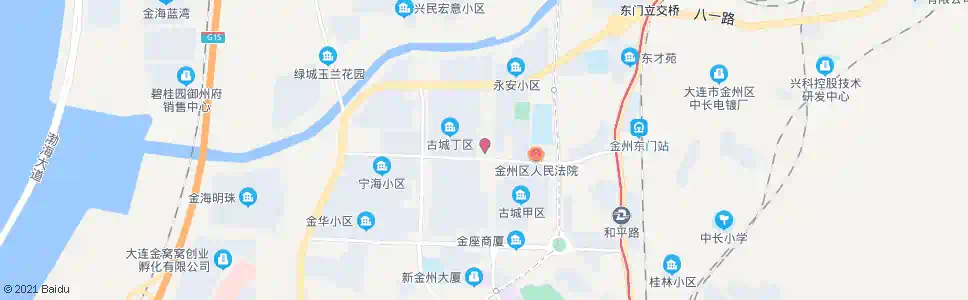 大连中医院(金州区)_公交站地图_大连公交_妙搜公交查询2025