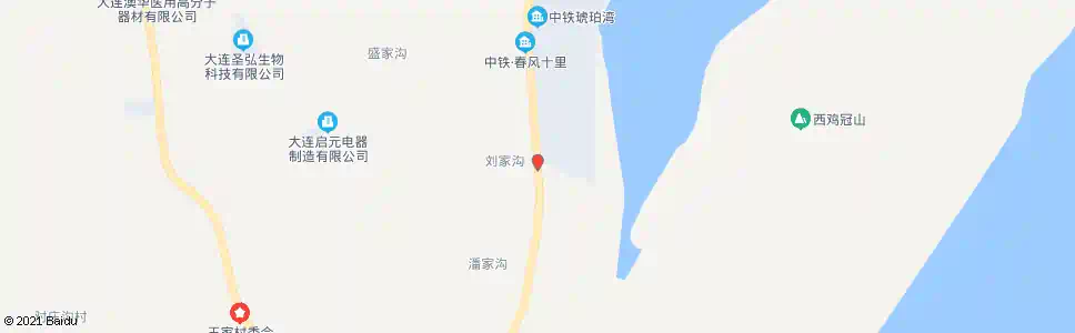 大连刘家沟_公交站地图_大连公交_妙搜公交查询2025