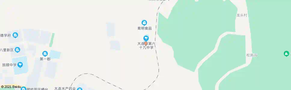 大连龙头镇中心小学_公交站地图_大连公交_妙搜公交查询2025