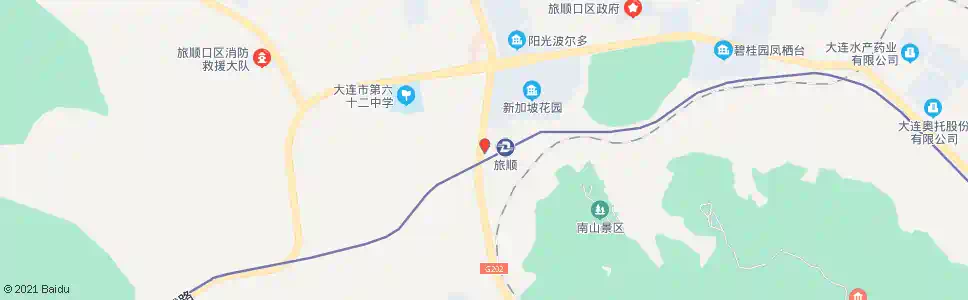 大连快轨旅顺站_公交站地图_大连公交_妙搜公交查询2025