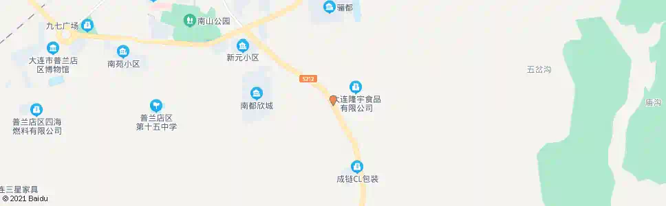 大连拥军南_公交站地图_大连公交_妙搜公交查询2025