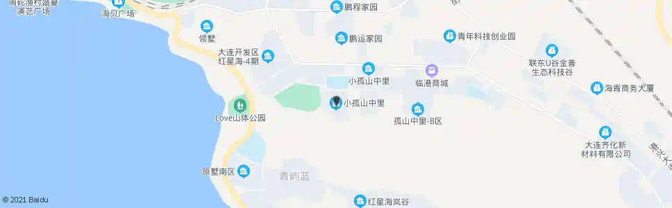 大连小孤山中里_公交站地图_大连公交_妙搜公交查询2025