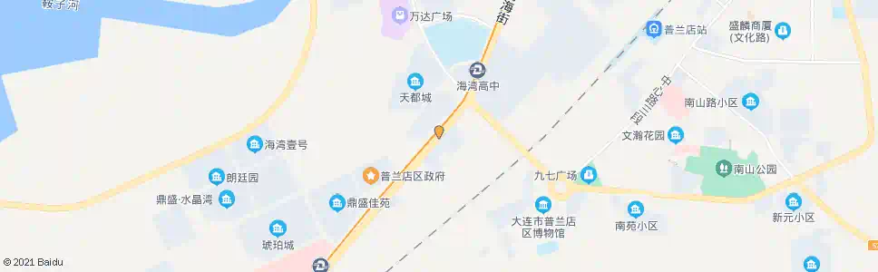 大连外滩九号_公交站地图_大连公交_妙搜公交查询2025