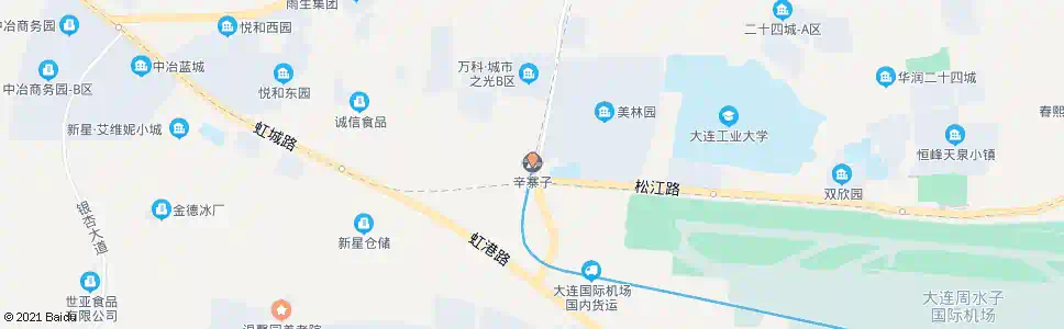 大连辛寨子_公交站地图_大连公交_妙搜公交查询2025