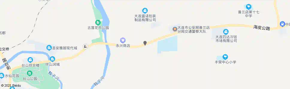 大连莲城医院_公交站地图_大连公交_妙搜公交查询2025