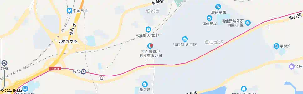 大连氯酸钾厂前_公交站地图_大连公交_妙搜公交查询2025