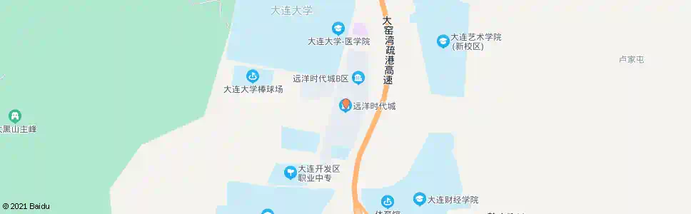大连远洋时代城_公交站地图_大连公交_妙搜公交查询2025