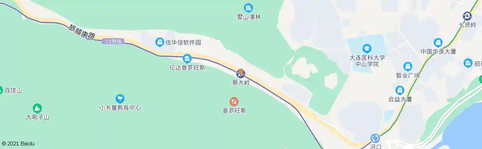 大连蔡大岭站_公交站地图_大连公交_妙搜公交查询2025