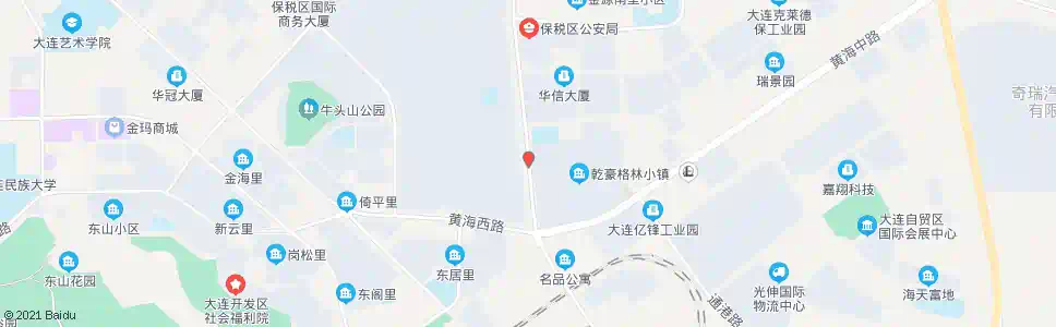 大连格林小镇西门_公交站地图_大连公交_妙搜公交查询2025