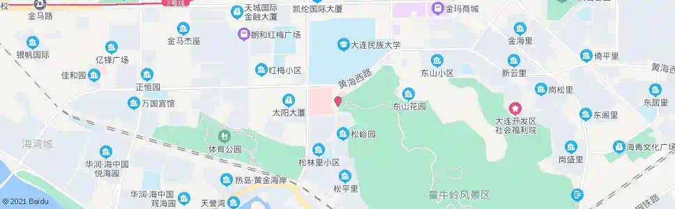 大连童牛岭_公交站地图_大连公交_妙搜公交查询2025