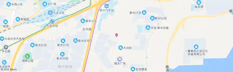 大连龙畔五期_公交站地图_大连公交_妙搜公交查询2025