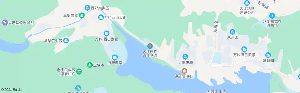 大连软件学院_公交站地图_大连公交_妙搜公交查询2025