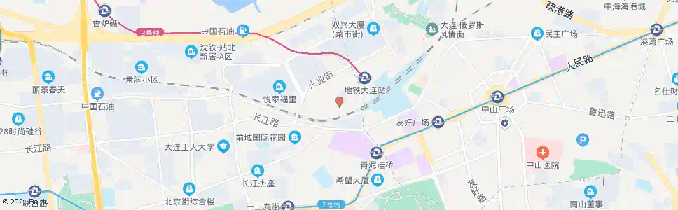 大连建设街_公交站地图_大连公交_妙搜公交查询2025