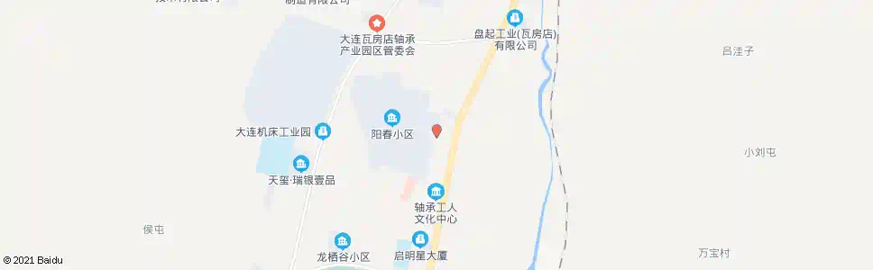 大连瓦轴供热所_公交站地图_大连公交_妙搜公交查询2025