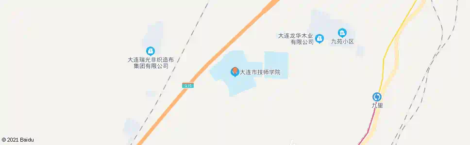 大连技师学院_公交站地图_大连公交_妙搜公交查询2025