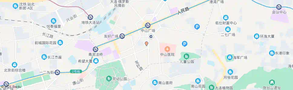 大连一德街_公交站地图_大连公交_妙搜公交查询2025
