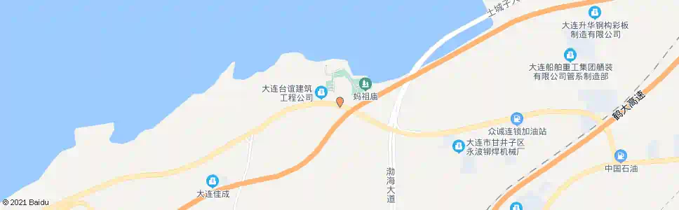 大连小拉树房_公交站地图_大连公交_妙搜公交查询2025