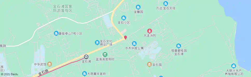 大连金石广场_公交站地图_大连公交_妙搜公交查询2025