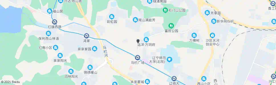 大连富民路_公交站地图_大连公交_妙搜公交查询2025