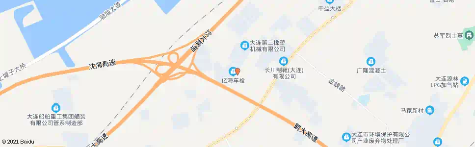 大连工业区广场_公交站地图_大连公交_妙搜公交查询2025