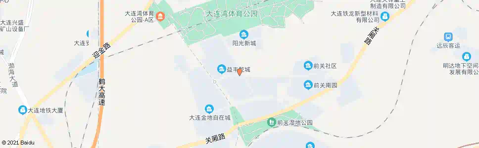 大连金地三期_公交站地图_大连公交_妙搜公交查询2025