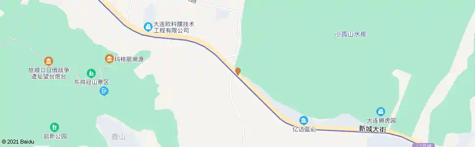 大连蓝湾开心农场_公交站地图_大连公交_妙搜公交查询2025