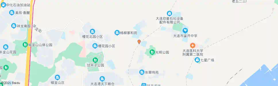 大连光明路_公交站地图_大连公交_妙搜公交查询2025