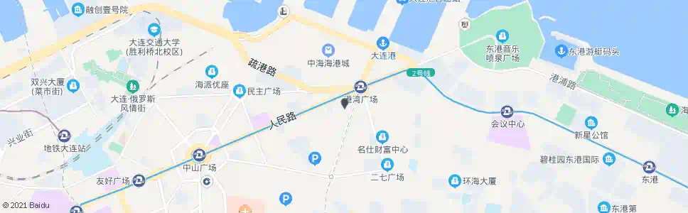 大连港湾桥_公交站地图_大连公交_妙搜公交查询2025