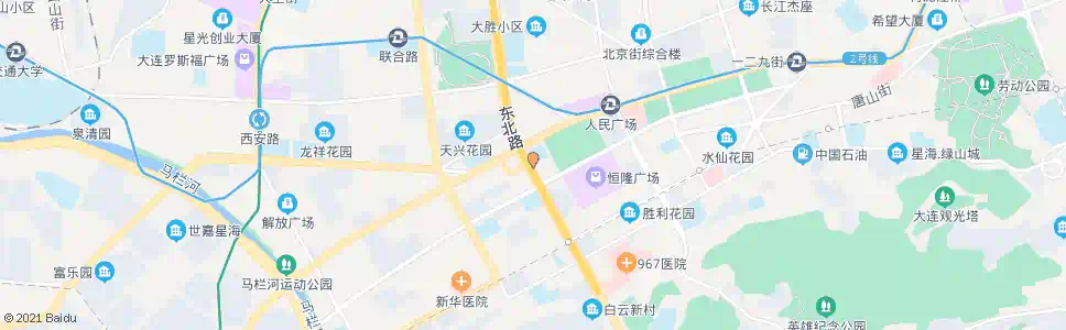 大连建业街_公交站地图_大连公交_妙搜公交查询2025