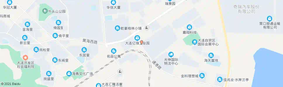 大连中集集装箱西门_公交站地图_大连公交_妙搜公交查询2025
