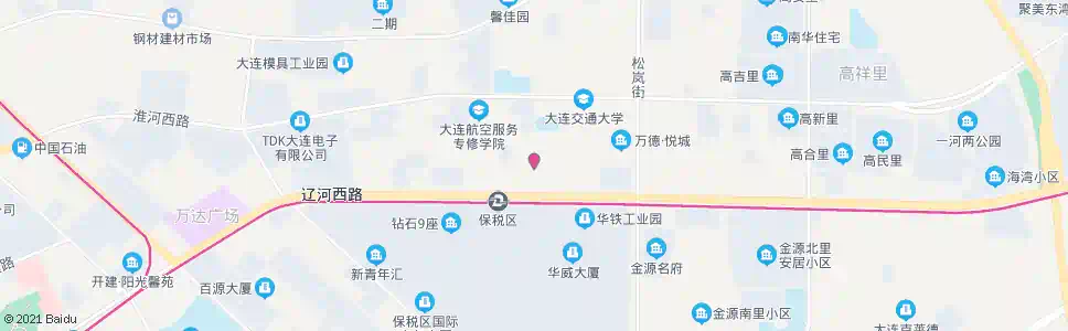 大连东北七街_公交站地图_大连公交_妙搜公交查询2025