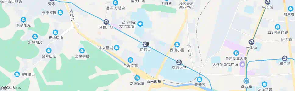 大连辽宁师范大学_公交站地图_大连公交_妙搜公交查询2025