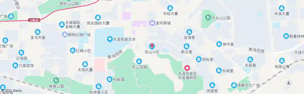 大连东山小区(金州区)_公交站地图_大连公交_妙搜公交查询2025