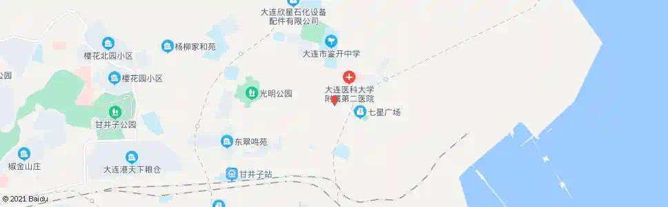 大连山中一街_公交站地图_大连公交_妙搜公交查询2025