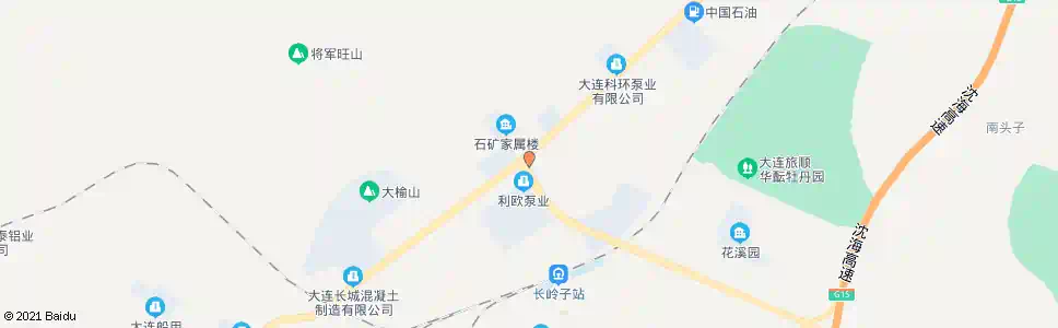 大连石矿家属楼_公交站地图_大连公交_妙搜公交查询2025