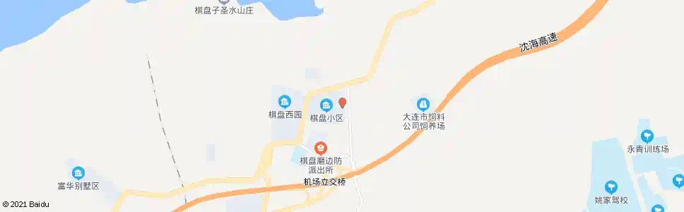 大连棋盘新村_公交站地图_大连公交_妙搜公交查询2025