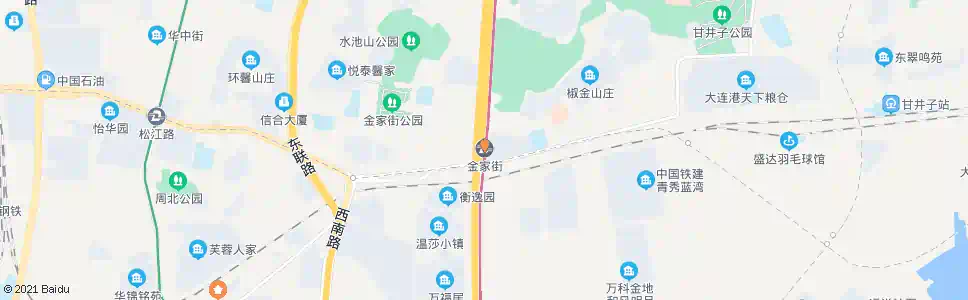 大连金家街快轨站_公交站地图_大连公交_妙搜公交查询2025