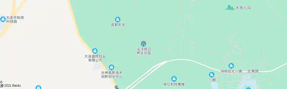 大连远洋假日_公交站地图_大连公交_妙搜公交查询2025