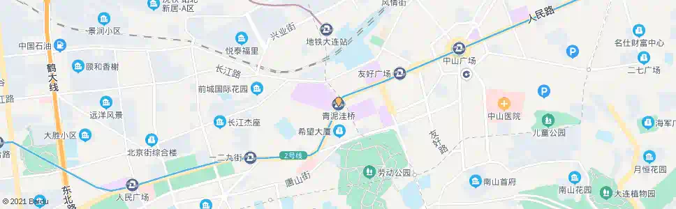 大连青泥洼桥_公交站地图_大连公交_妙搜公交查询2025