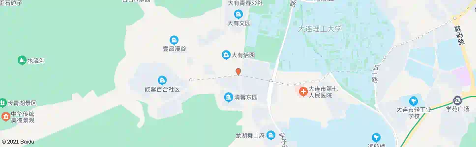 大连大有恬园_公交站地图_大连公交_妙搜公交查询2025