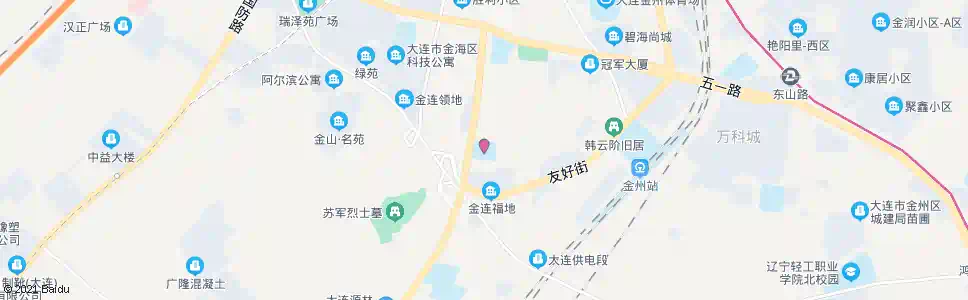 大连一二二中学_公交站地图_大连公交_妙搜公交查询2025