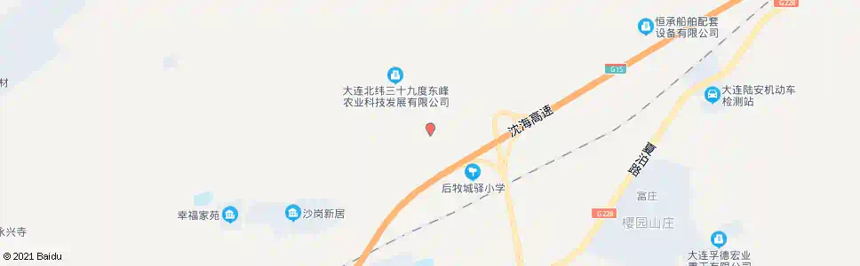 大连后牧村委会_公交站地图_大连公交_妙搜公交查询2025