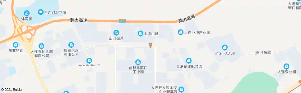 大连金湾山城_公交站地图_大连公交_妙搜公交查询2025