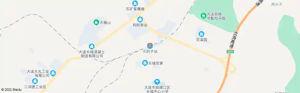 大连长岭子_公交站地图_大连公交_妙搜公交查询2025