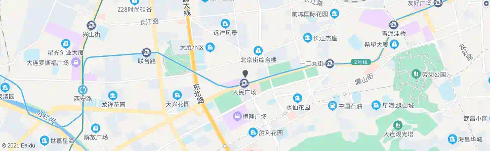 大连长春路_公交站地图_大连公交_妙搜公交查询2025