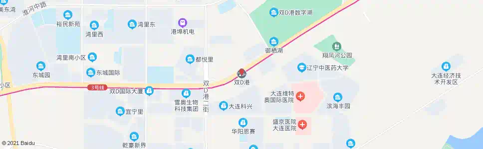 大连双D港_公交站地图_大连公交_妙搜公交查询2025