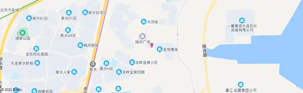 大连金地檀溪_公交站地图_大连公交_妙搜公交查询2025